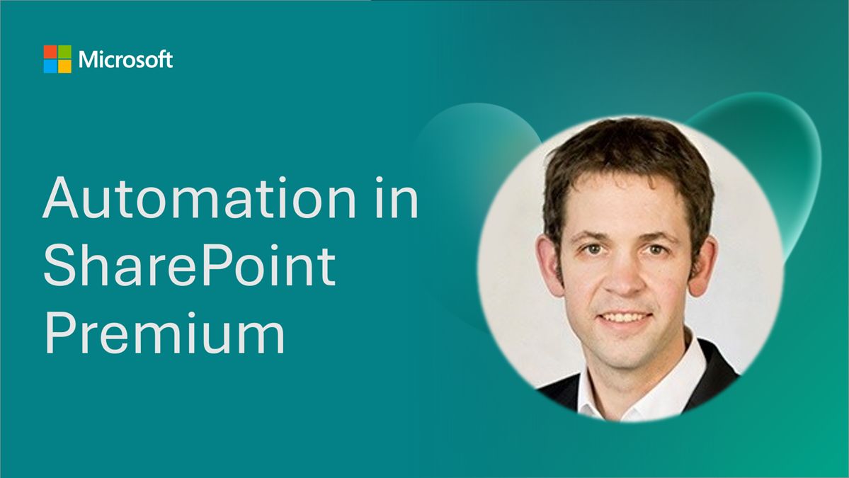 Vesa Juvonen (@vesajuvonen) on Twitter photo ๐ก Curious on the automation capabilities with the SharePoint Premium?
Join <a href="/LeonArmston/">Leon Armston ๐ฅ MVP</a> who teaches us all things automation!
๐บ Watch now โ youtube.com/watch?v=7zHH7rโฆ
#Microsoft365Dev #SharePoint #SharePointPremium ๐ก Curious on the automation capabilities with the SharePoint Premium?
Join <a href="/LeonArmston/">Leon Armston ๐ฅ MVP</a> who teaches us all things automation!
๐บ Watch now โ youtube.com/watch?v=7zHH7rโฆ
#Microsoft365Dev #SharePoint #SharePointPremium