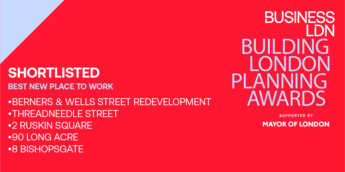 BusinessLDN (@_businessldn) on Twitter photo 🏢BEST NEW PLACE TO WORK🏢
◾Berners&Wells Street-<a href="/emrysarchitects/">Emrys Architects</a> <a href="/MCLGroupPLC/">McLaren Construction Group</a>
◾Threadneedle St- Rolfe Judd Planning&Architecture
◾2 Ruskin Sq–<a href="/AHMMArchitects/">AHMM</a> 
◾90 Long Acre-@GeraldEveLLP <a href="/gensler_design/">Gensler</a>
◾8 Bishopsgate-<a href="/cityoflondon/">City of London</a> <a href="/WilkinsonEyre/">WilkinsonEyre</a> <a href="/stanhope_plc/">Stanhope PLC</a> @GeraldEveLLP 🏢BEST NEW PLACE TO WORK🏢
◾Berners&Wells Street-<a href="/emrysarchitects/">Emrys Architects</a> <a href="/MCLGroupPLC/">McLaren Construction Group</a>
◾Threadneedle St- Rolfe Judd Planning&Architecture
◾2 Ruskin Sq–<a href="/AHMMArchitects/">AHMM</a> 
◾90 Long Acre-@GeraldEveLLP <a href="/gensler_design/">Gensler</a>
◾8 Bishopsgate-<a href="/cityoflondon/">City of London</a> <a href="/WilkinsonEyre/">WilkinsonEyre</a> <a href="/stanhope_plc/">Stanhope PLC</a> @GeraldEveLLP