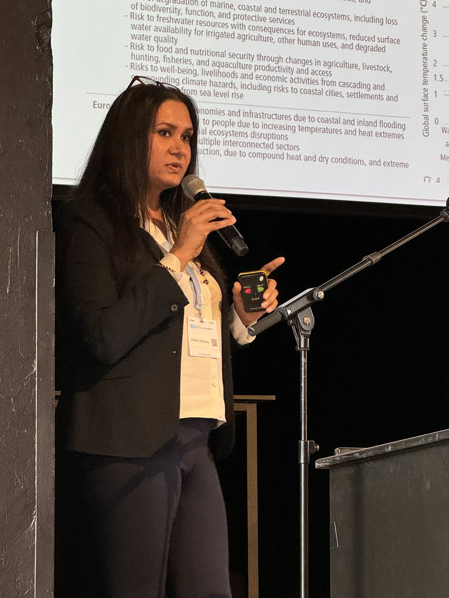 “Absence of risk diagrams does not imply absence of risk within a region.”
@shobha_maharaj stresses the vital role of #scientificevidence and the harmful impact of the lack of data for #smallislandstates. 
#promiseEurope2024 #climatechange #internationallaw