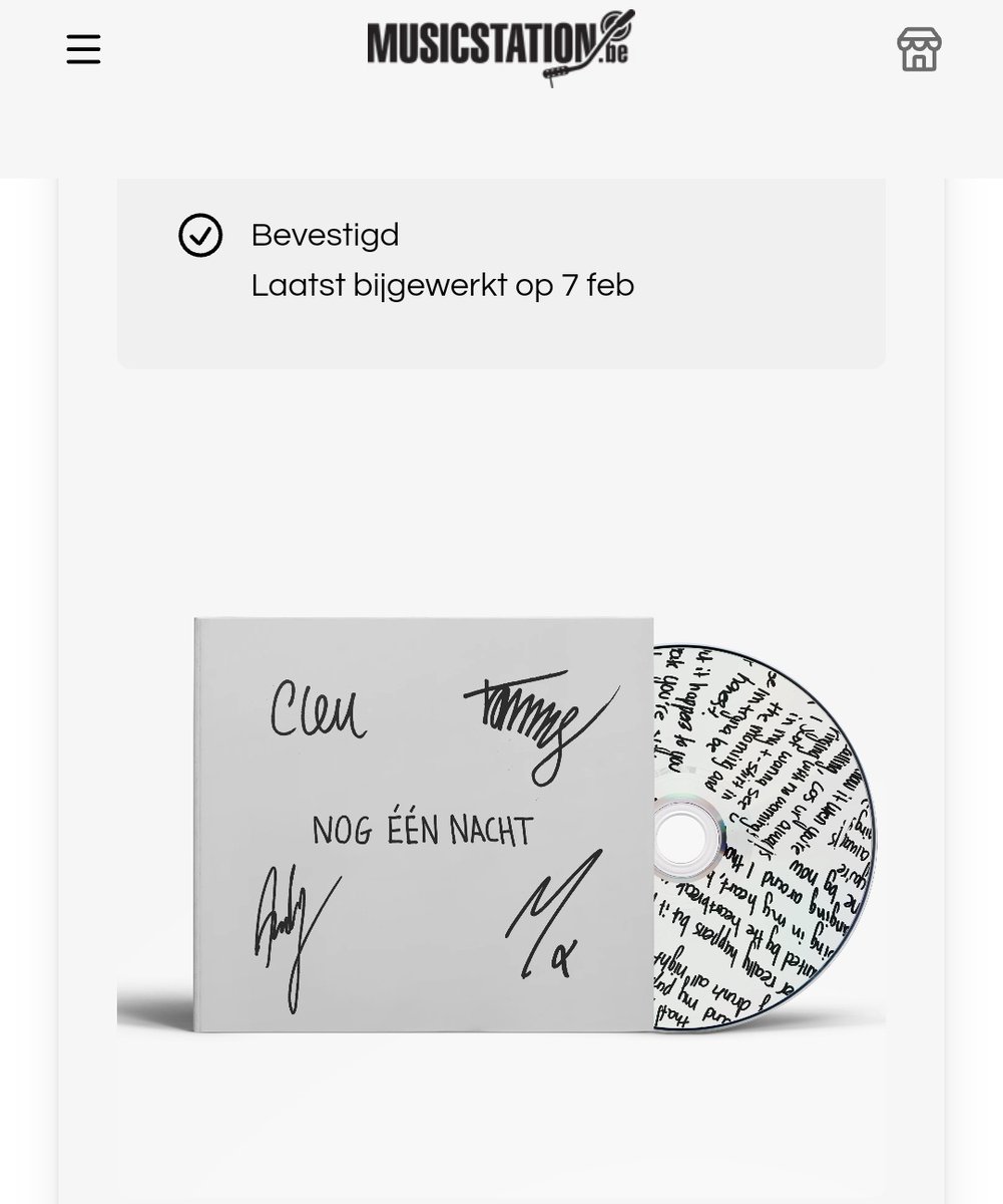 Did anyone receive their @onlythepoetsuk one more night (nog één nacht) cd already? 
I ordered it on 7 February and I still haven't heard anything about it ?

#onlythepoets #onemorenight