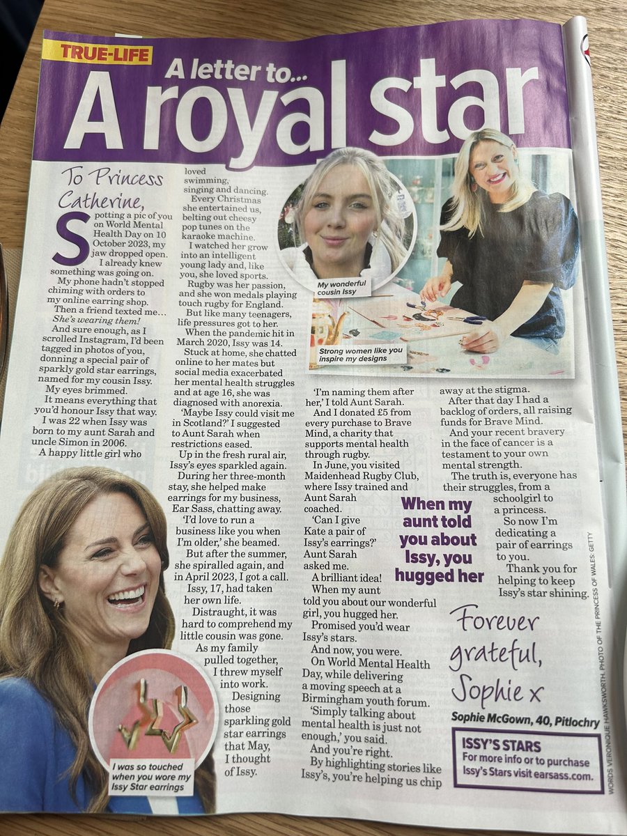 theissystar's tweet photo. To Princess Catherine 🩷 https://t.co/Z02h2kVwty