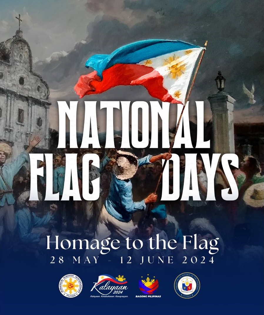 Presidential Proclamation No. 374 (s. 1965) declared 28 May as National Flag Day in commemoration of the heroic 1898 victory by Filipino forces in the Battle of Alapan in Imus, Cavite against the Spanish Army. 1898年の対スペイン軍戦の勝利記念とのこと ottawape.dfa.gov.ph/index.php/2016…