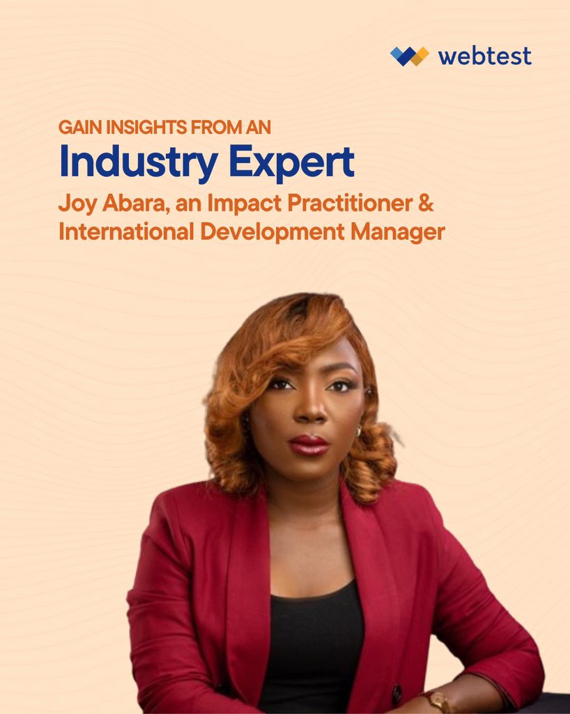 webtest_io's tweet photo. Want to enhance your talent selection process? Our webinar will teach you the latest strategies to find and position top talent effectively.

Gain insights from industry expert Joy Abara, an Impact Practitioner and International Development Manager... https://t.co/UV0LS4JTXd