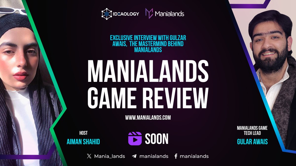 🕹️Dive into the launch of Manialands with Host Aiman and Game Team Lead Gulzar!

🕹️Uncover the secrets behind their success and the tools that power their vision.

🕹️Don't miss this insightful podcast that's shaping the future of digital landscapes.

#Manialands #NFT
