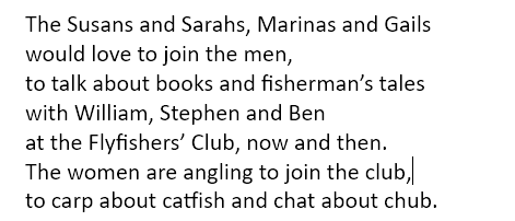 #Quangleverse #verse #rhyming #poetry #words #septet #fishing #angling #fish @flyfishersclub