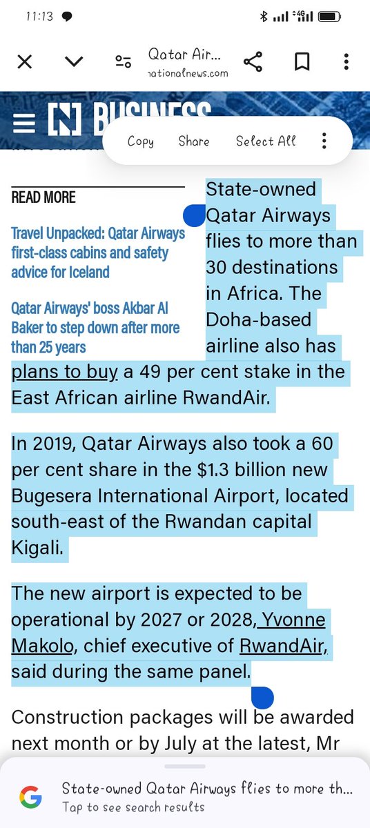 Lol...it's no longer a matter of corruption or due process, NigeriaAir is suspended on d premise of ownership structure. This keyamo is just a vindictive rabble rouser. He's gbeged his way into govt via noisemaking.
Compare NigAir & RwandAir structures 👇
thenationalnews.com/business/aviat…