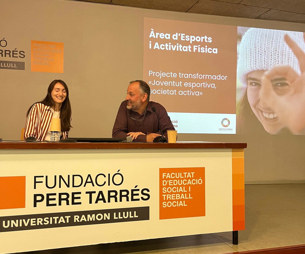 👥Expliquem les claus del projecte JESA a la 2a sessió de la capacitació «Acompanyament en medi obert a adolescents i joves» de la Càtedra de lleure educatiu i acció sociocultural de @Fundperetarres amb el suport d'#EsportsDiba
✅bit.ly/ProjecteJESA
📍#FacultatPereTarrés