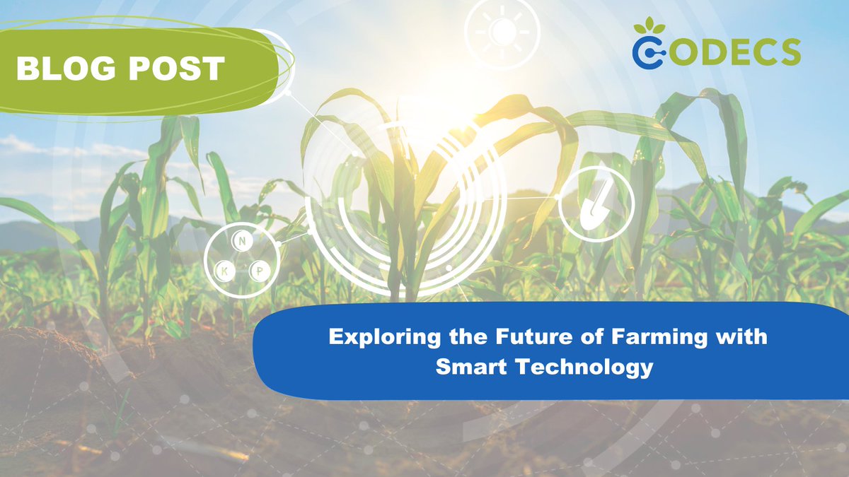 How can smart technology help the future of agriculture?  

Slovenia hosted a groundbreaking event on Digital Technology in Agriculture! Organised by #CODECS and #LivingLab Smart Villages Network, the event showcased IoT &amp; LoRaWAN's impact on farming. 

▶️bit.ly/4aIrDF8