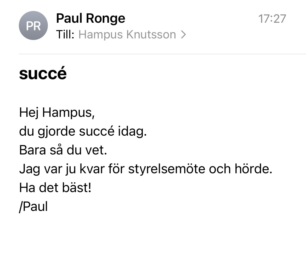 Med detta så lämnar jag X. Over and out!