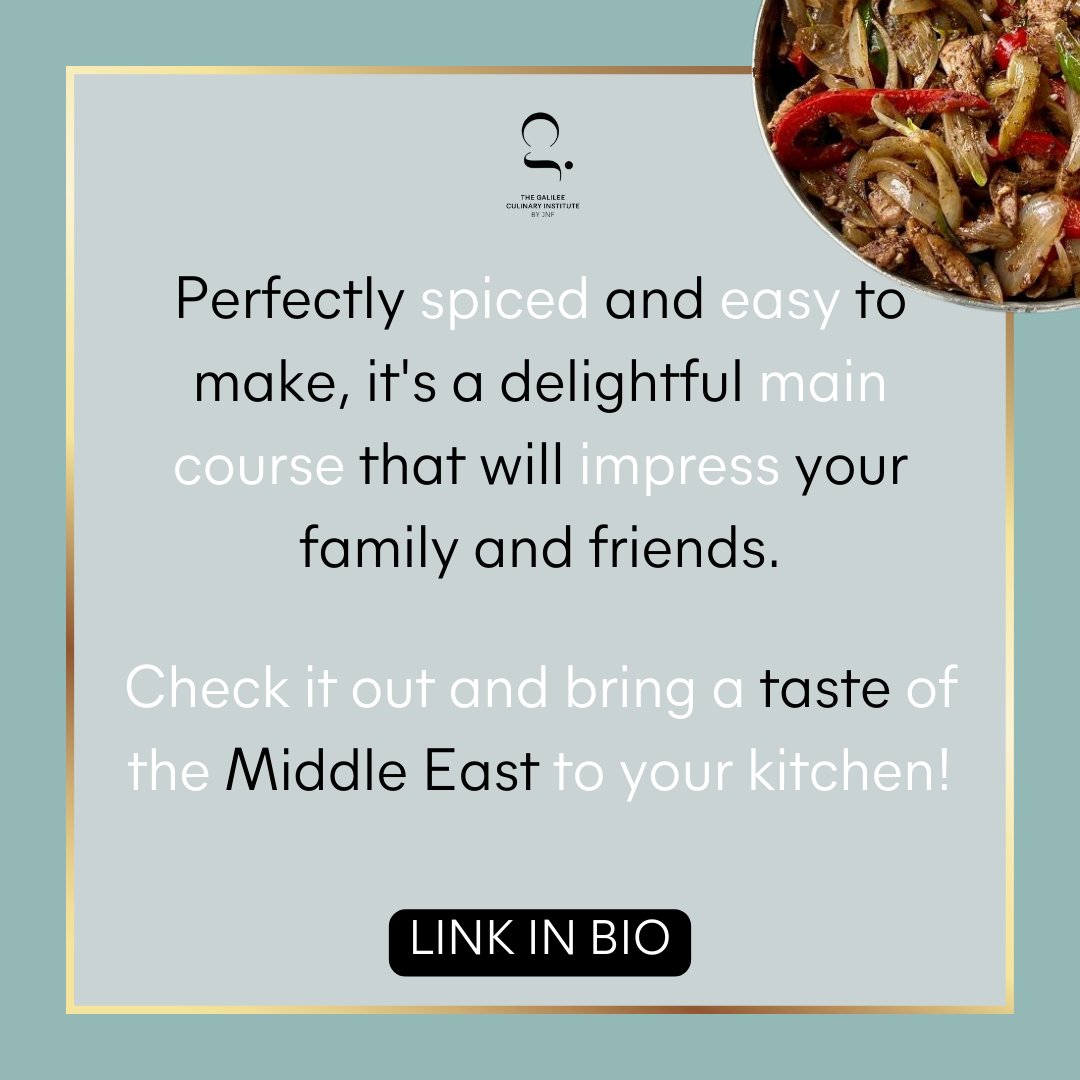 Recipe of the Month: Chicken Shawarma by Lior Lev Sercarz! Perfectly spiced and seared chicken with fresh vegetables, all in one delicious main course. Try it out and elevate your dinner game! 📷📷 #RecipeOfTheMonth #ChickenShawarma #DeliciousDinners

us10.campaign-archive.com/?u=42e3bb9771d…