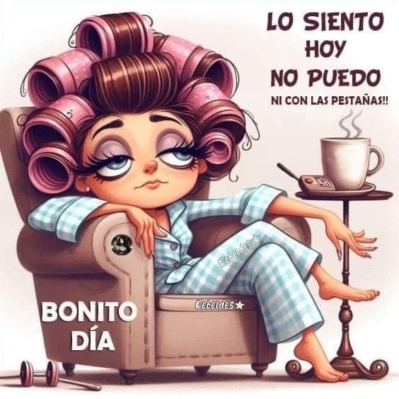 Buen día bonitos. Ando poco por acá porque tuve algunos problemitas de salud, nada, mis problemas de asma de siempre que me dejan agotada. 
Hermoso martes para todos. Se los quiere. ♥️💕💞💖