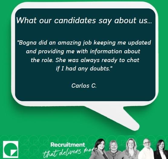 We love it when we hear from candidates that we've done a good job! Well done Bo!
If you need our help give us a call

 #DeliversMore #recruitment2024 #TuesdayTestimonial