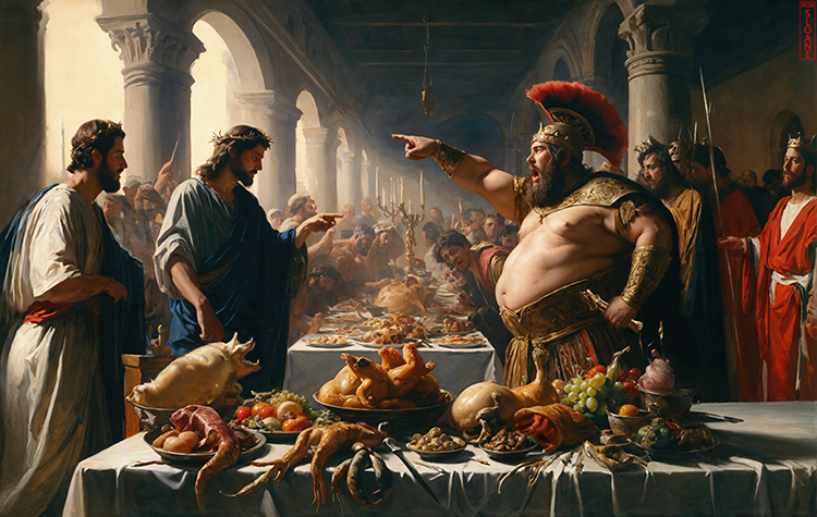 Nazarene | King Herod
A unique 1/1 fine art #NFT gallery-piece painting in Super High Definition (12288 x 7782 pixels) resolution for collecting, printing, hanging, and cherishing forever. 
<a href="/rarible/">Rarible</a>  link >>>
rarible.com/token/0xc91544…
#NFTcollectors #NFTcommunity #Jesus