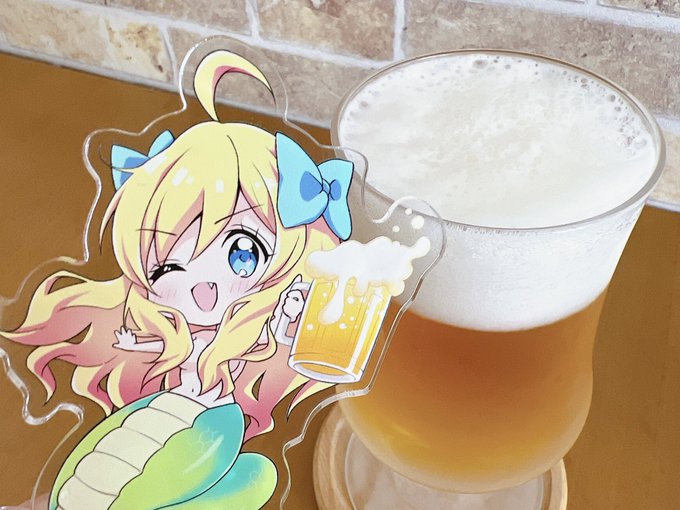 「1girl beer mug」 illustration images(Latest)