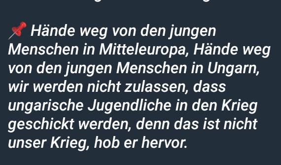 Ich wünsche mir für Buntland einen solchen Außenminister!
#Ungarn❤️
#Dexit