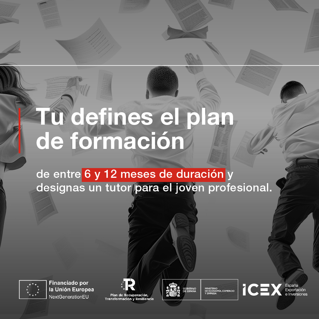 ICEX_'s tweet photo. Incorpora con #ICEXvives talento joven en tu empresa en el exterior. 
Coste cero para la empresa española, gestión administrativa simplificada y un enfoque personalizado en el desarrollo de habilidades.

¡Aprovecha esta oportunidad única! https://t.co/mU2v6kQxFh https://t.co/odK0v2Tip5