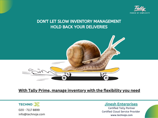 Simplify your stockpile, streamline success! Tally Prime turns inventory management into a breeze, ensuring you have exactly what you need, when you need it. 
#InventorySimplified #TallyPrime #InventoryManagement #Inventorysoftware #jineshenterprises