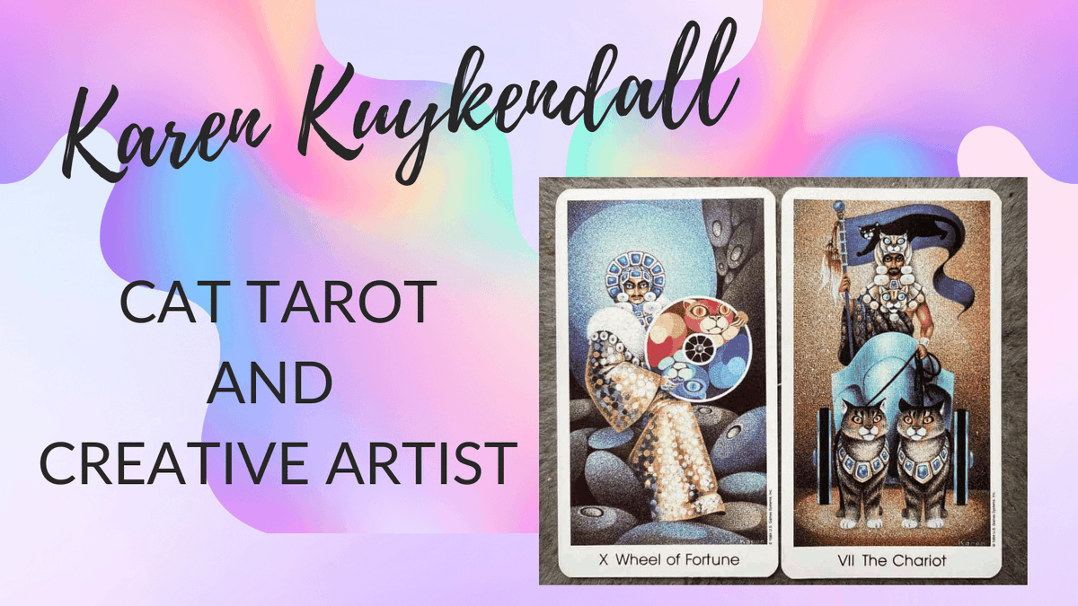 Karen Kuykendall painted cats and created one of the most talked about tarot decks around today. Read about her story, her achievements and her amazing life.  bit.ly/Kuykendall_Cat… #cathistory #biography #kuykendall #tarotdeck #UnravelTheMystery