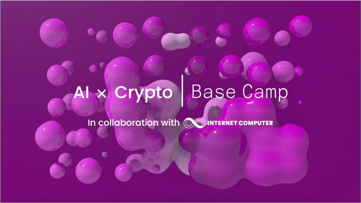 outlierventures's tweet image. As we kick off our Crypto x AI Base Camp accelerator program, we are excited to welcome The Internet Computer Protocol #ICP @dfinity as our ecosystem partner. 💫
​
Founded by @dominic_w, ICP has been focused on the AI x Crypto vertical since the beginning of 2023, consistently…