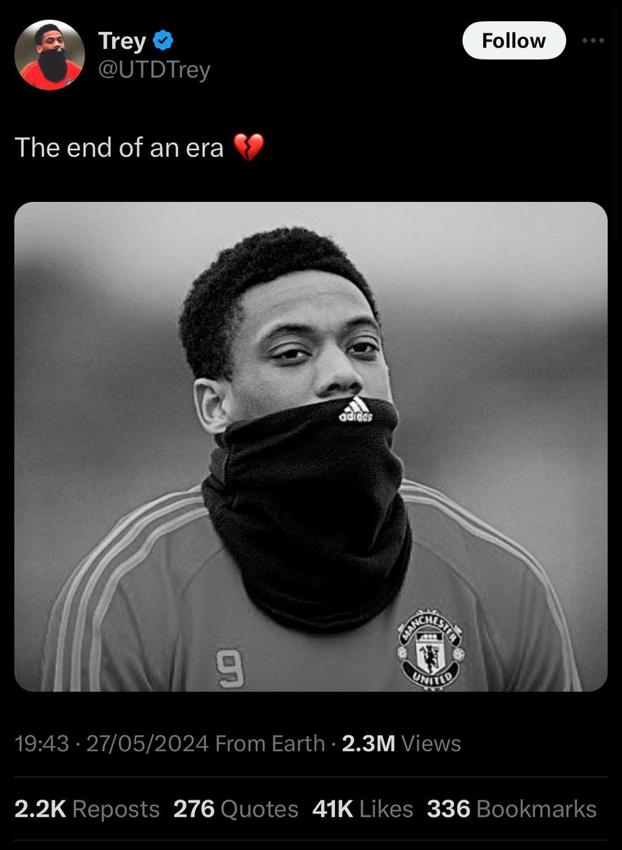 AlexJarksun's tweet image. Now @UTDTrey has decided it’s the end of an era let’s look at some of his greatest jinx which earned him the title “The Jinx King”

A MUST READ THREAD 🧵