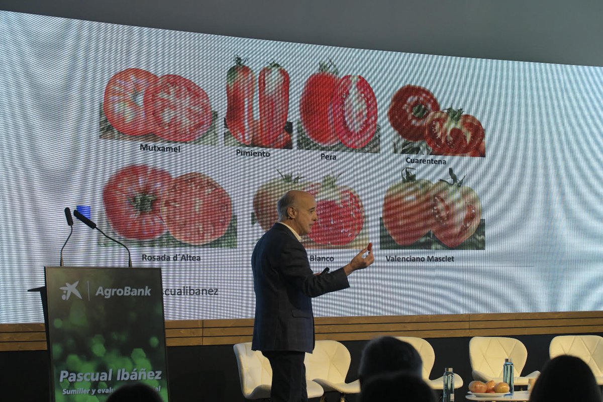 Para hablar hay que saber… ¡y saborear!

🍅 Es el momento de disfrutar de una "Cata de frutas locales", dirigida por Pascual Ibáñez, Sumiller y evaluador sensorial.

Los asistentes están disfrutando mucho de esta experiencia #IAAgrobank