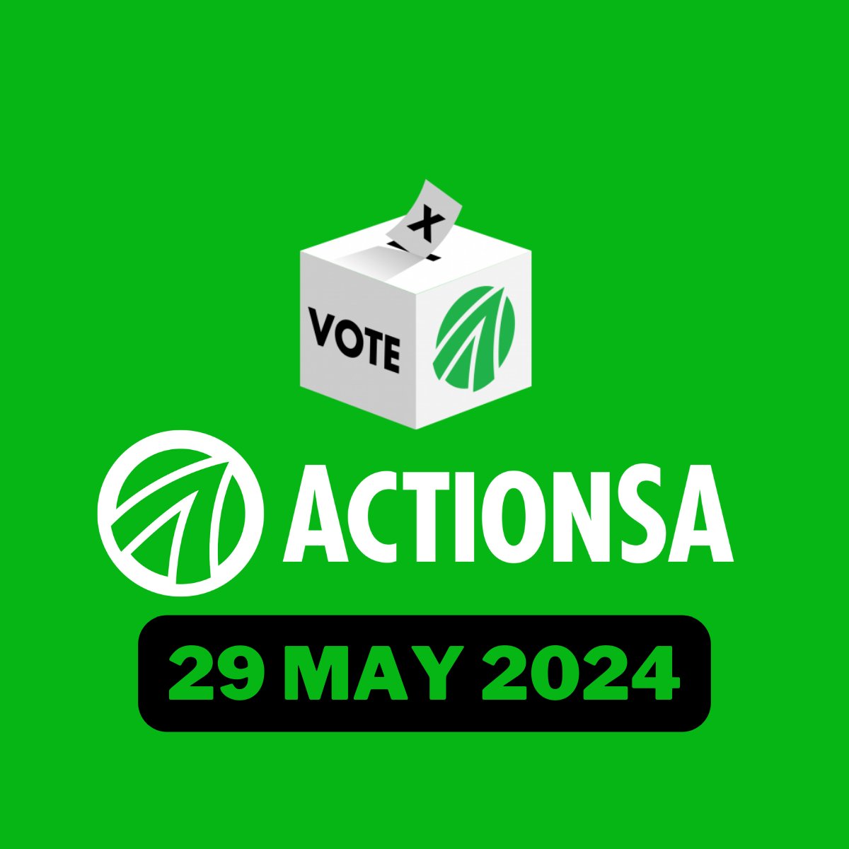 NO ONE MUST BE LEFT BEHIND

#VoteActionSA2024
#Let'sfixSA