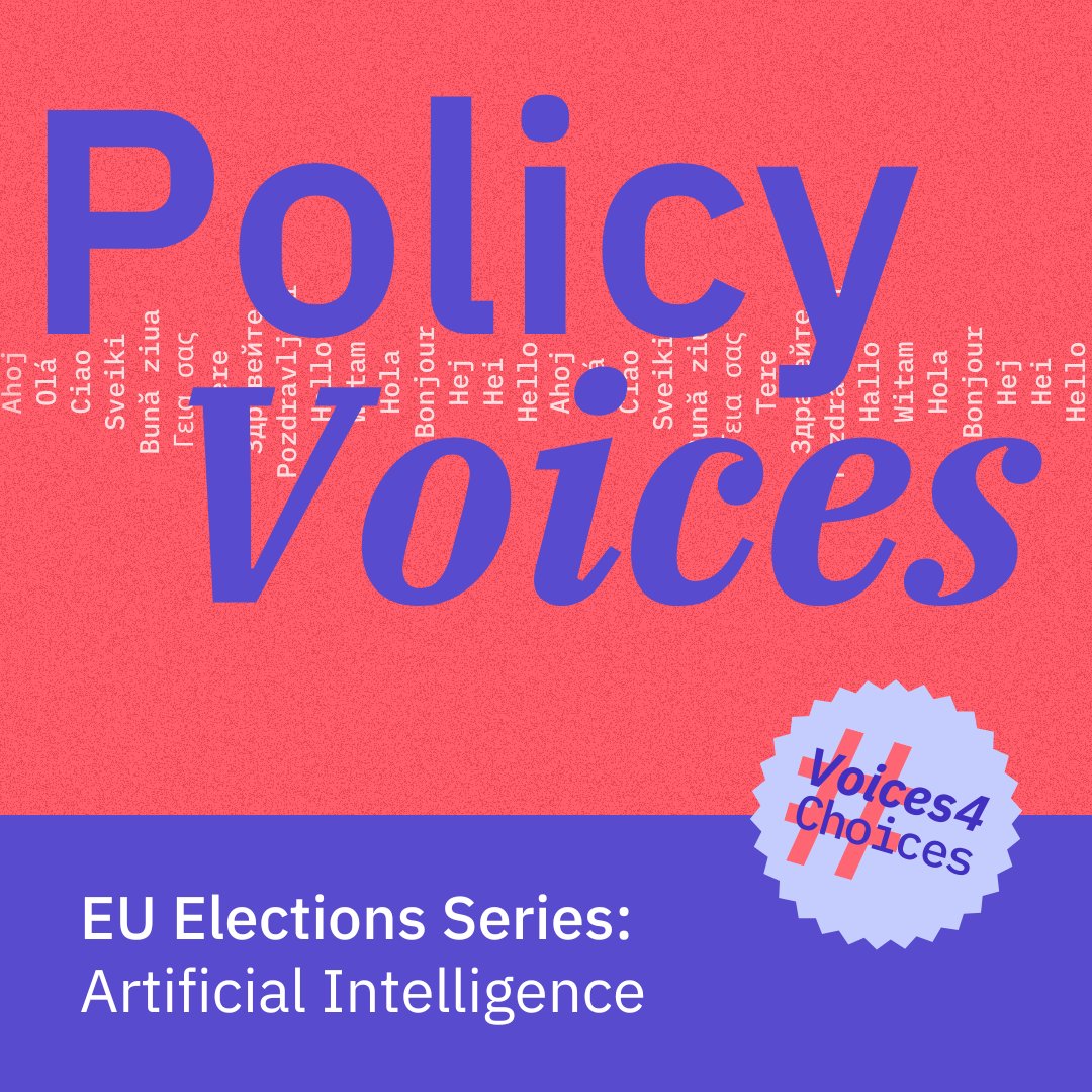 🆕 #PolicyVoices Episode | Continuing our podcast series ahead of next week’s #EuropeanElections, today’s episode sees representatives from five parties broach the topic of #ArtificialIntelligence. ⤵️ Learn more below. friendsofeurope.org/insights/polic… #Voices4Choices