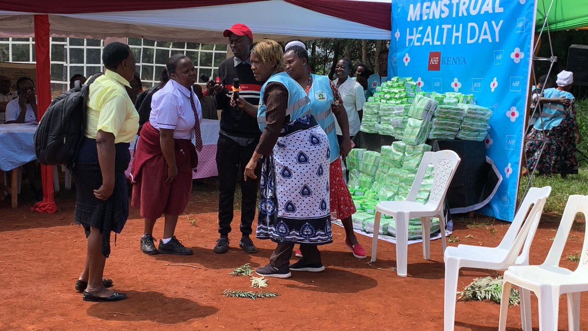 Menstrual Hygiene Day aims to reduce absenteeism in schools due to menstruation, addressing the barriers that prevent girls from attending school during their periods. #EndTheStigma #MenstruationMatters @ahfkenya @ahfafrica @AYARHEP_Kenya