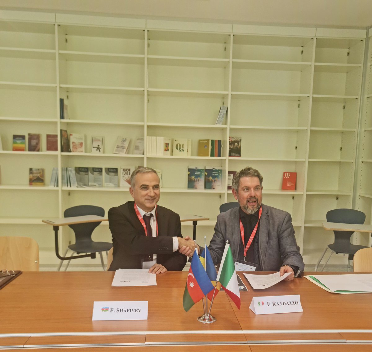 A Memorandum of Understanding was signed between the AIR Center and the ICEuSR International Center for Eurasian Studies and Research University of Perugia. The document envisages expanding cooperation in the field of  academic exchanges and holding joint events.