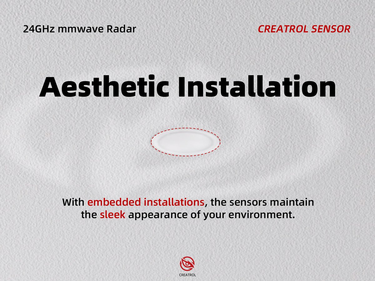 TechCool10's tweet image. Why choose between style and function? Creatrol sensors offer both with their compact design and powerful detection capabilities. It&apos;s the smart choice for any modern space.#PrivacyFirst #SmartDetect #CreatrolTech