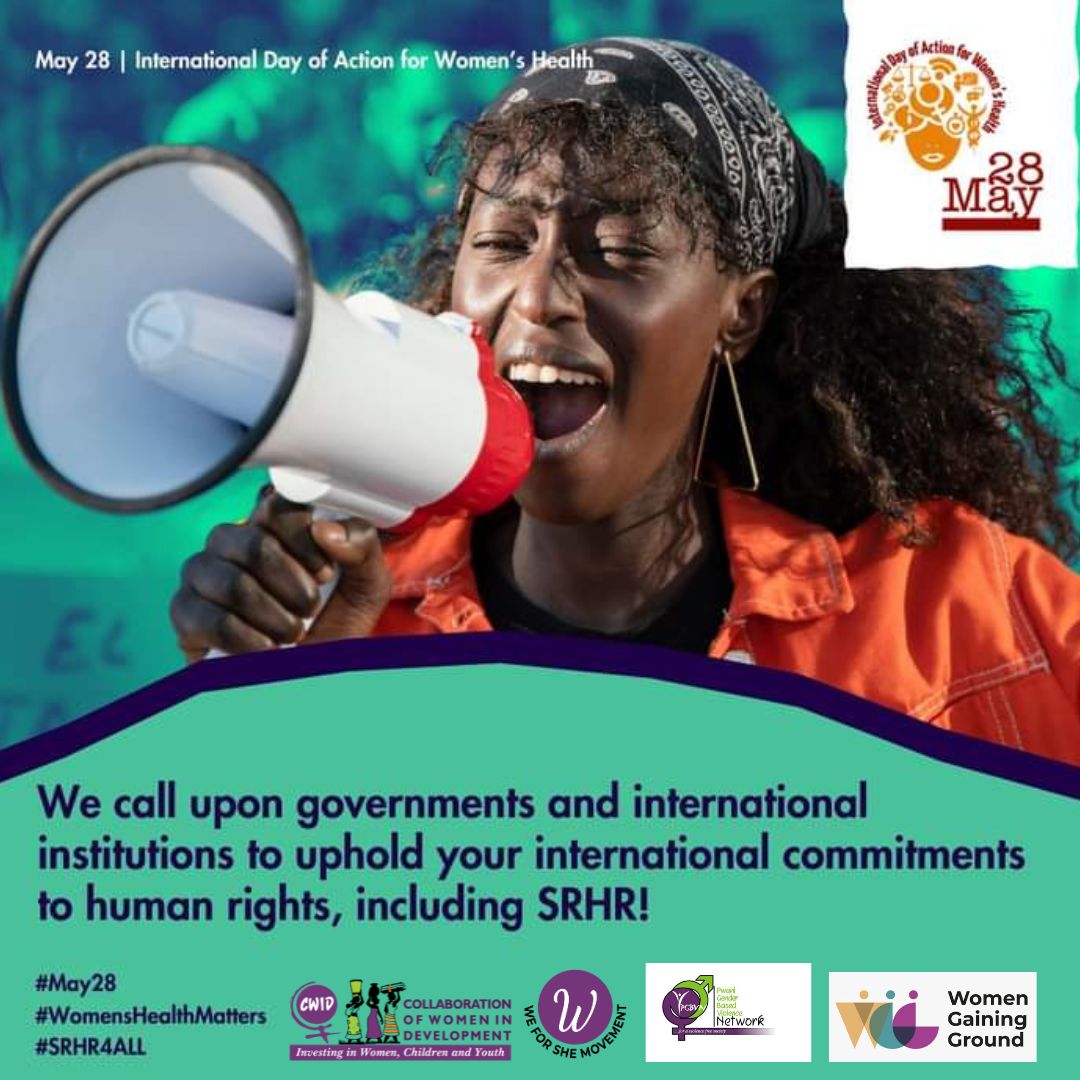 On this International Day of action for women's health, we are reminded  of the centrality of the SRHRJ, and bodily autonomy of every woman, girl, and gender diverse person. #womenshealth #womenshealthmatters #cwidgender <a href="/AkiliDada/">Akili Dada</a> 
<a href="/ForumCiv/">ForumCiv</a>  <a href="/GlobalFundWomen/">Global Fund for Women</a>  <a href="/Flinders/">Flinders University</a>
