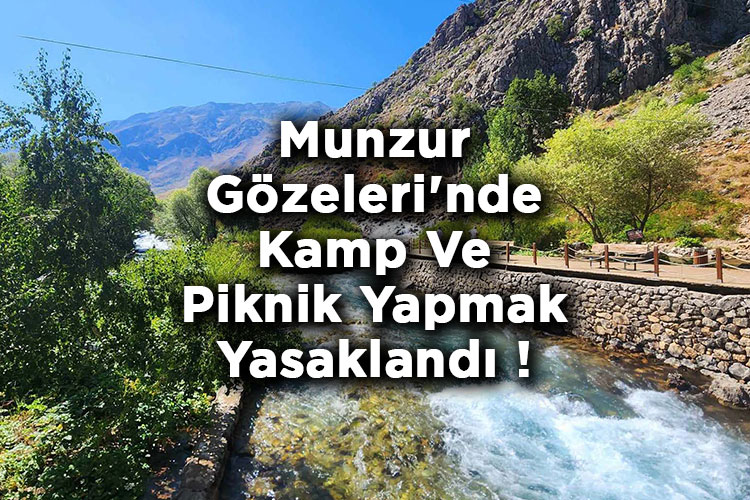 ℹ️ Tunceli Munzur Gözeleri’nde Kamp Ve Piknik Yapmak Yasaklandı ℹ️ 👇🏼 DETAYLAR YORUMDA 👇🏼