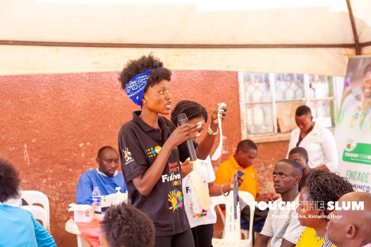 Today  we're commemorating #MenstrualHygieneDay with a  Teenage Mother's training & Community Health Outreach in Kibuye_1 Parish - Kanakulya Village. Thanks to @PlanUganda for supporting our cause through the #SafeAndInclusiveCitiesProject . #TouchTheSlum #Namuwongo #TenEighteen