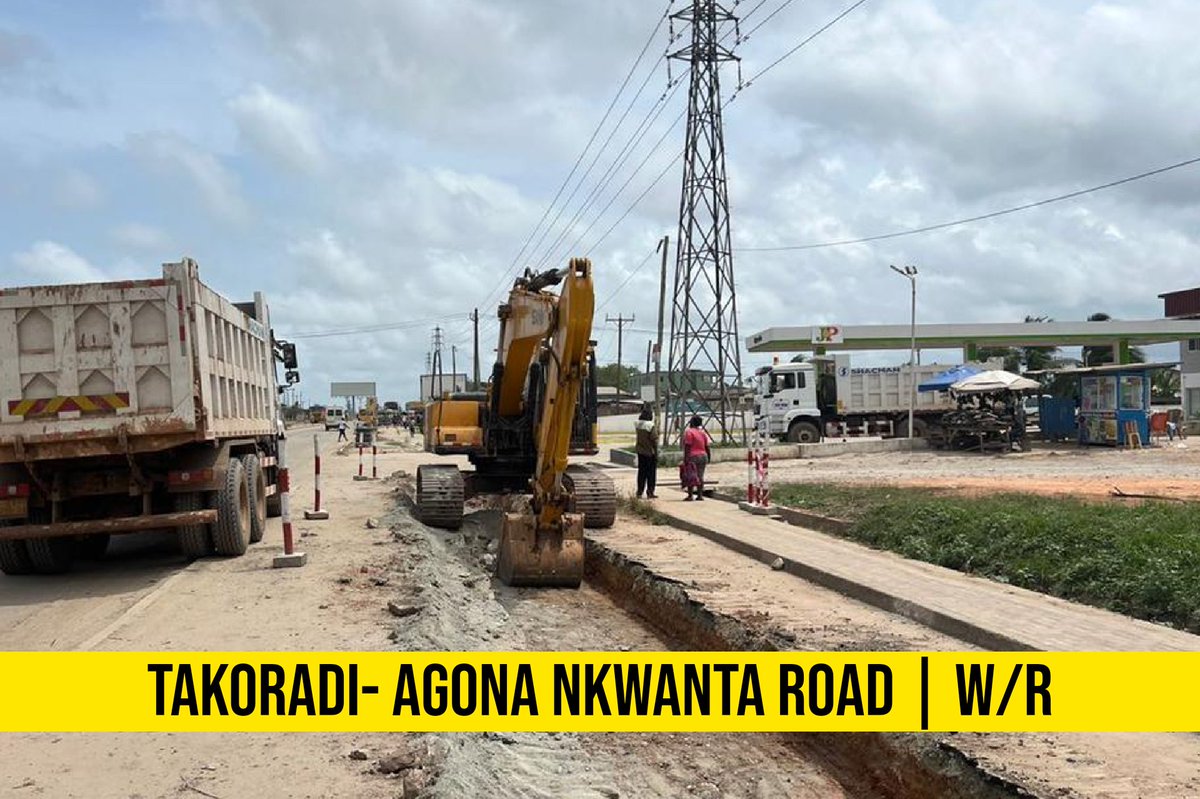 We vote for development. The Takoradi to Tarkwa road was constructed by former President Kufuor. For eight years, the NDC did not touch a single kilometer.

The reconstruction and dualisation of the 23km Takoradi-Agona Nkwanta Road in the Western Region are progressing steadily.
