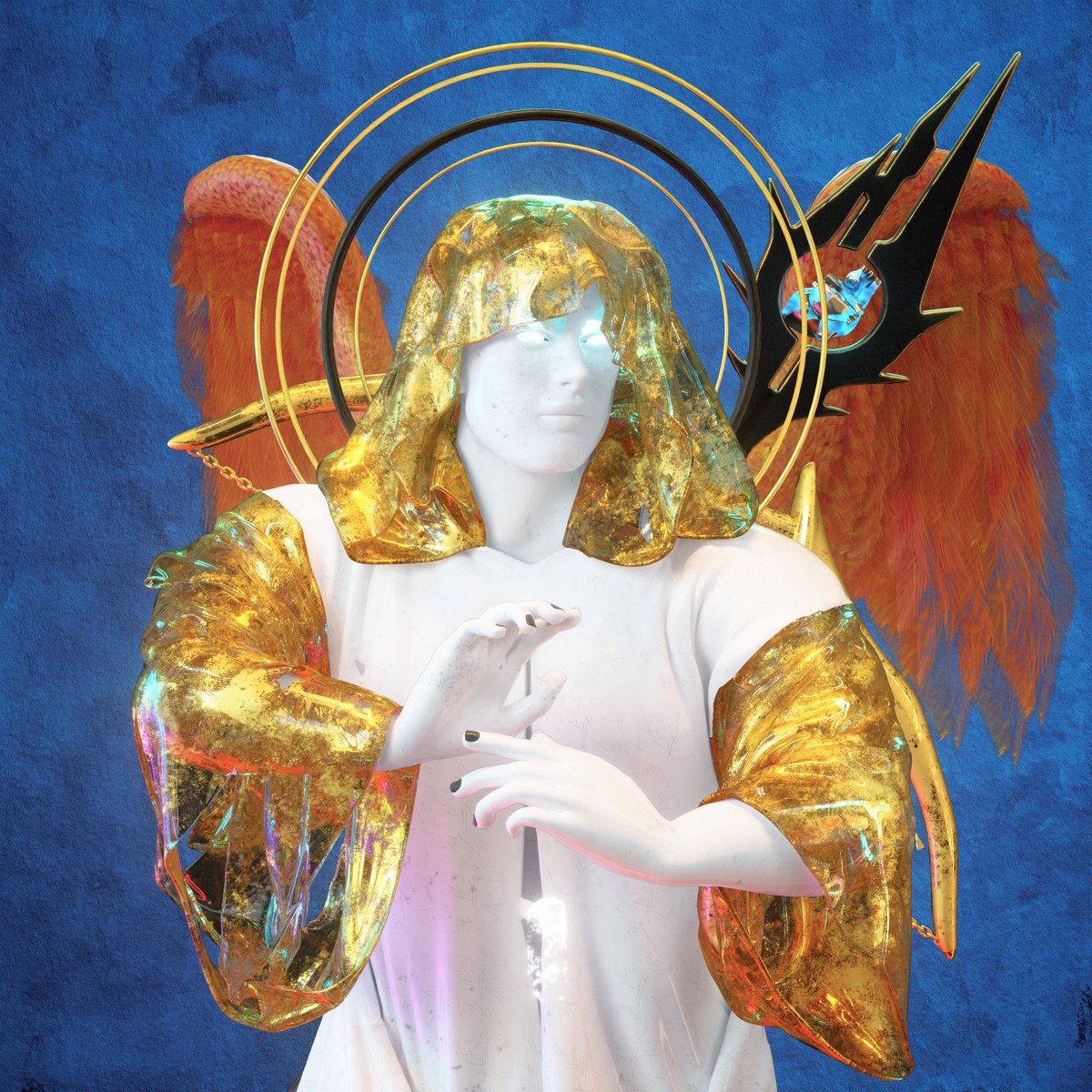 Went a little shopping today and got myself another <a href="/LeAnimeArt/">Le Anime</a> Hero by <a href="/toomuchlag/">toomuchlag</a>  with Laurel Wings and a Golden Bow. 

If NFTs are ded I must be a zombie. 🧠