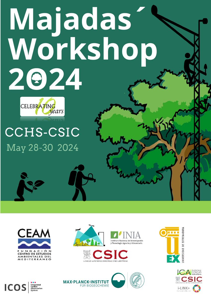 SpecLab CSIC (@speclab_csic) on Twitter photo Majadas´ Workshop 2024 is underway at <a href="/CCHS_CSIC/">Ciencias Humanas y Sociales (CCHS - CSIC)</a> . co-organized by <a href="/SpecLab_CSIC/">SpecLab CSIC</a> and <a href="/tec4agro/">Tech4Agro</a>. Super interesting presentations and discussion about collaborative activities at Majadas de Tiétar research station.
<a href="/CeamFundacion/">Fundación CEAM</a> <a href="/MPI_BGC/">Max Planck Institute for Biogeochemistry</a> <a href="/indehesa/">Instituto INDEHESA</a> <a href="/ICOS_Spain/">ICOS_Spain</a> <a href="/CSIC/">CSIC</a> Majadas´ Workshop 2024 is underway at <a href="/CCHS_CSIC/">Ciencias Humanas y Sociales (CCHS - CSIC)</a> . co-organized by <a href="/SpecLab_CSIC/">SpecLab CSIC</a> and <a href="/tec4agro/">Tech4Agro</a>. Super interesting presentations and discussion about collaborative activities at Majadas de Tiétar research station.
<a href="/CeamFundacion/">Fundación CEAM</a> <a href="/MPI_BGC/">Max Planck Institute for Biogeochemistry</a> <a href="/indehesa/">Instituto INDEHESA</a> <a href="/ICOS_Spain/">ICOS_Spain</a> <a href="/CSIC/">CSIC</a>