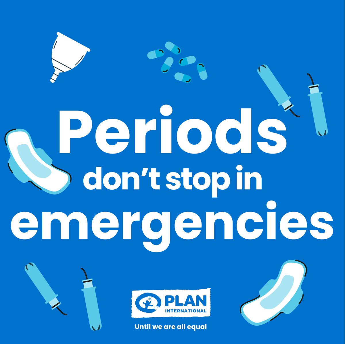 Periods don’t stop in emergencies. But all too often in crisis situations, girls, women and people who menstruate, struggle to manage their periods with dignity, as access to basic supplies and essential health services becomes limited #MHDay2024