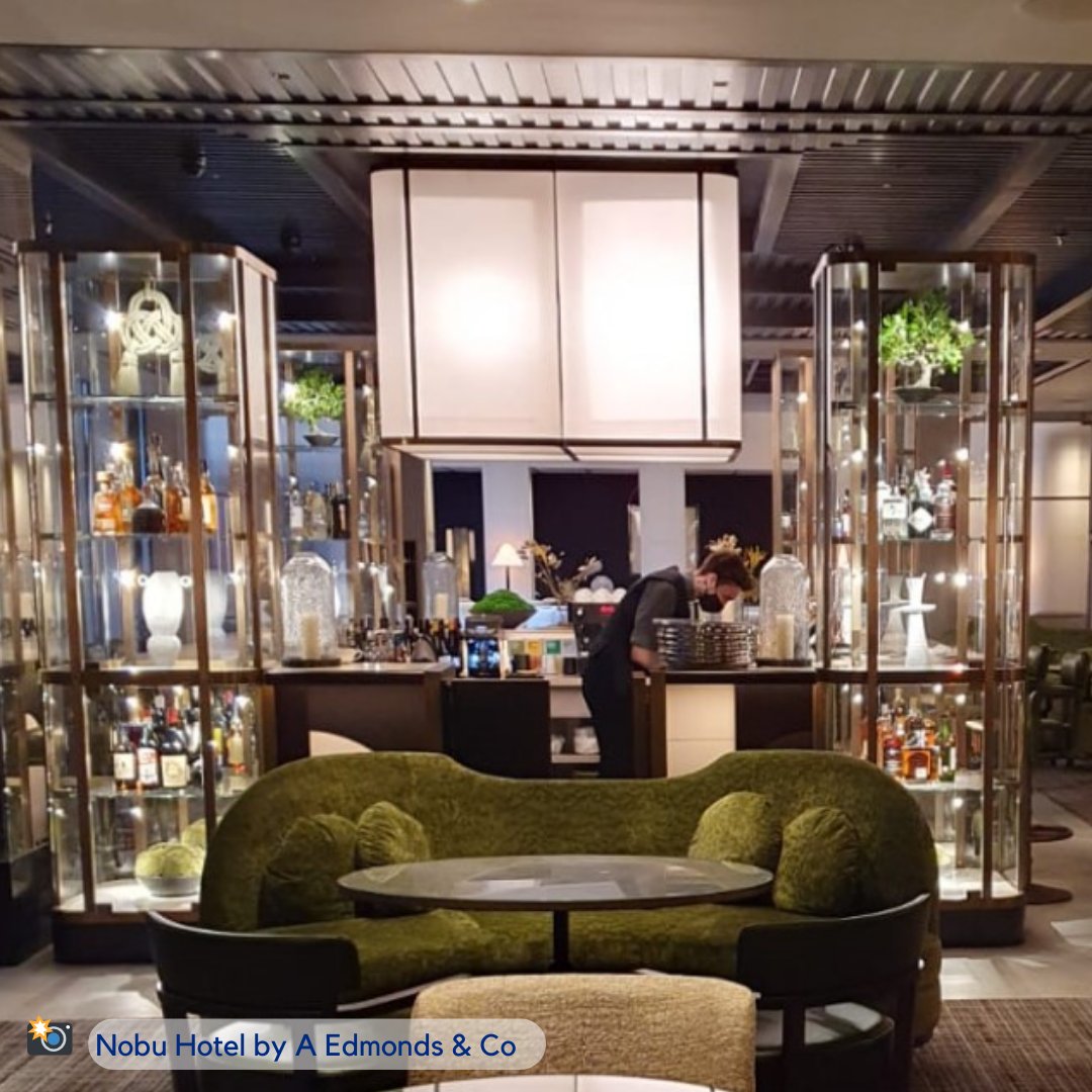 NAS Members A Edmonds & Co completed the joinery and metalwork installation at @NobuHotels on Portman Square, London.

It's exquisite, don't you think?

#Shopfitting #FitOut #LuxuryRestaurant