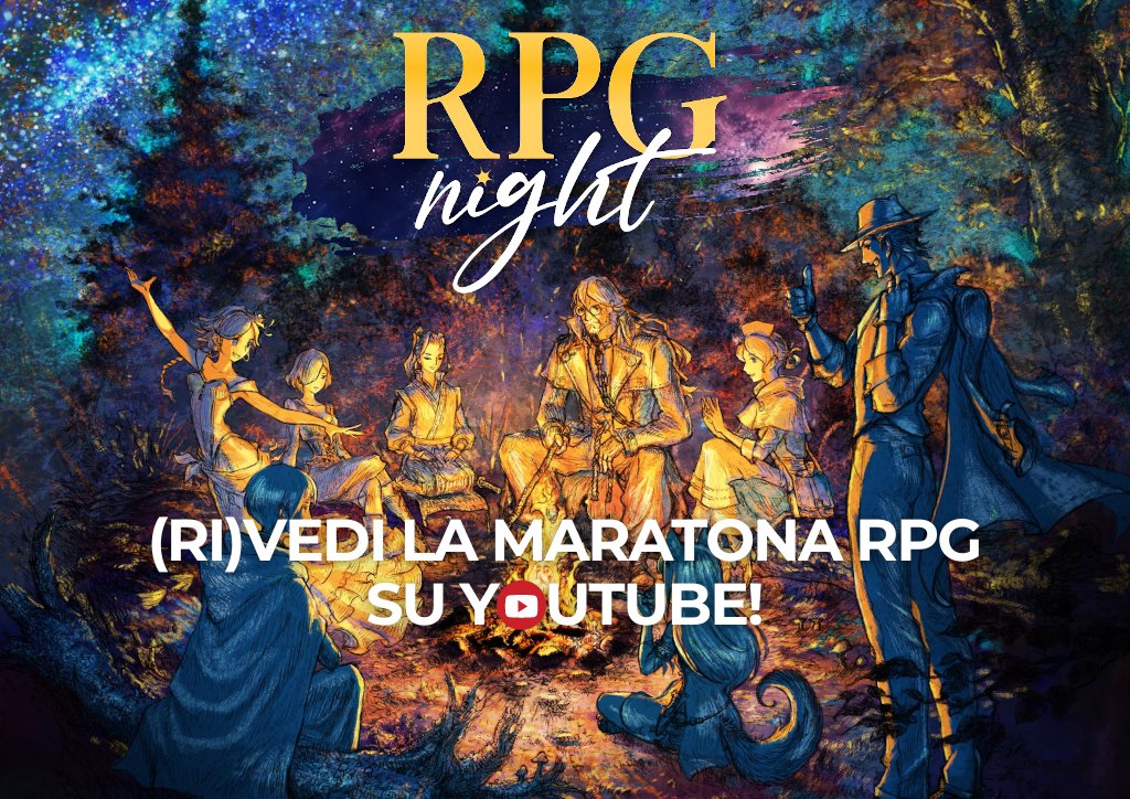 PickaQuest's tweet image. È online su Youtube la RPG Night di questo anno!

▶️youtube.com/watch?v=uAkYOT…

Correte a (ri)vedere le live che più vi hanno intrattenuto durante la serata e date un'occhiata a quelle che non siete riusciti a seguire. 

#RPGNight 🌙