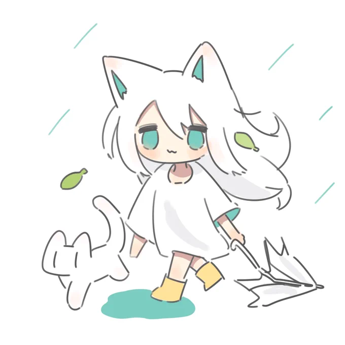 風強すぎてどうでもよくなったねこ 
