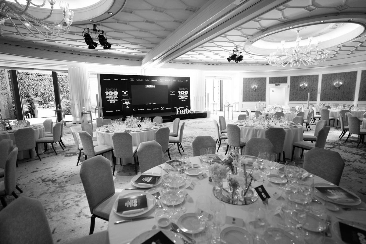 ForbesWomen_Es (@forbeswomen_es) on Twitter photo Todo listo para la celebración del Premio Forbes Mejor Empresa Para Trabajar 2024, que recibirá hoy <a href="/ISDIN/">ISDIN</a> en el <a href="/FSHotelMadrid/">Four Seasons Hotel Madrid</a>, powered by <a href="/Randstad_es/">Randstad España</a> Todo listo para la celebración del Premio Forbes Mejor Empresa Para Trabajar 2024, que recibirá hoy <a href="/ISDIN/">ISDIN</a> en el <a href="/FSHotelMadrid/">Four Seasons Hotel Madrid</a>, powered by <a href="/Randstad_es/">Randstad España</a>