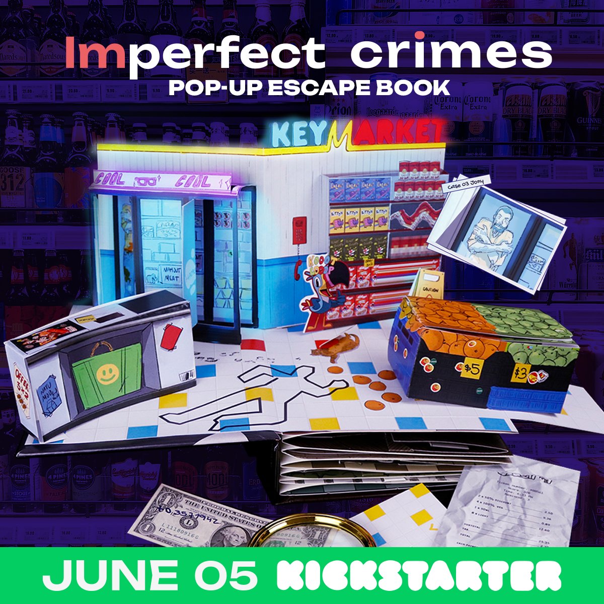 KeyEnigma's tweet image. We already have a Kickstarter launch date
for Wednesday, June 5th at 15:00 CET | 09:00 EST | 06
:00 PST Sign up and don&apos;t miss the exclusive first
day offer.🥳🕵 #kickstarterlaunch