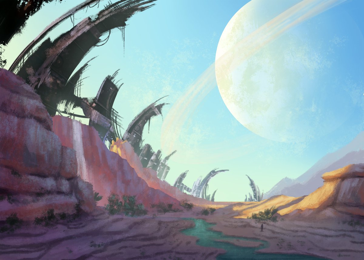 federico_lucidi's tweet photo. New World

#fantasyart #digitalpainting #space #scifi #illustration #painting #art #planet #landscape https://t.co/W5Er4wYOIH