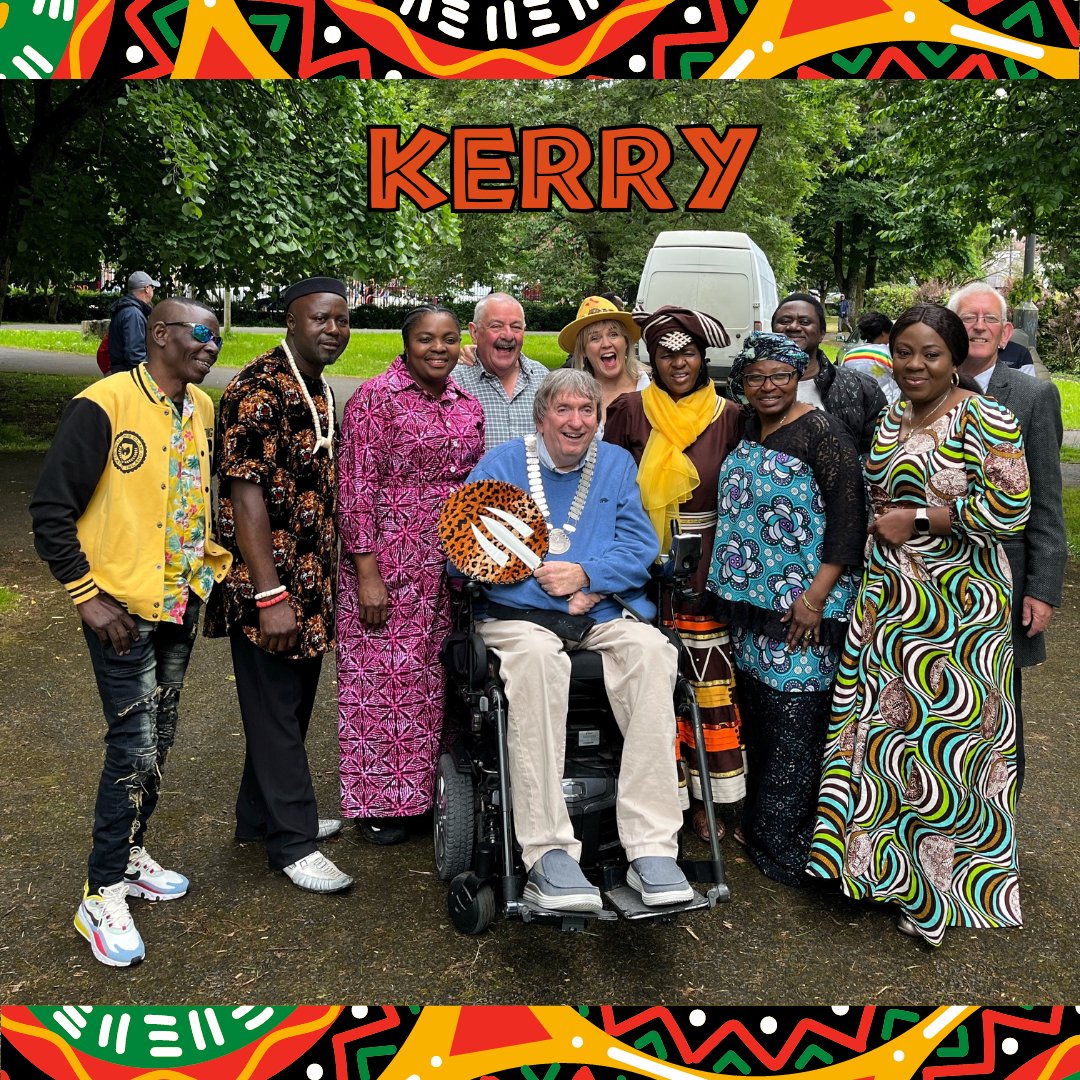 Africa Day Celebrations from Kerry🥳

At Tralee Town Park on Sunday 26 May, Kerry County Council hosted a family fun day with African music, dance, and food. Kids enjoyed African-themed bouncy castles, face painting, arts and crafts and games.