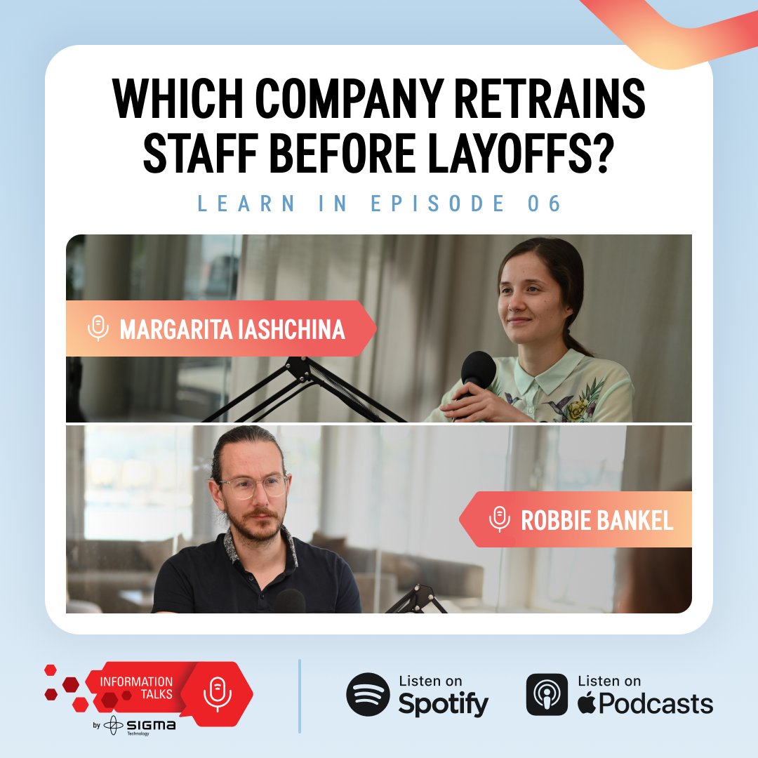 Layoffs? More like Liftoff!   Companies are paying to upskill employees BEFORE letting them go.    Is this crazy or genius?   Find out on Information Talks Ep 6!
open.spotify.com/episode/5QQvN6…

 #informationtalks #upskilling #futureofwork