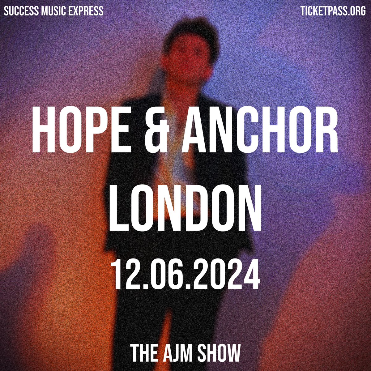 The AJM Show (@theajmshow) on Twitter photo This is happening in the capital next month! 🏙️
Join us at <a href="/TheHopeLiveN1/">Hope and Anchor Live</a> on 12th June! 💃
Come along and join the party. Support from <a href="/talkincodeband/">Talk In Code</a>, #sevenspies & <a href="/pennyeau/">Penny Eau</a> 💕
Tix: tktp.as/ELQASL 🎫 This is happening in the capital next month! 🏙️
Join us at <a href="/TheHopeLiveN1/">Hope and Anchor Live</a> on 12th June! 💃
Come along and join the party. Support from <a href="/talkincodeband/">Talk In Code</a>, #sevenspies & <a href="/pennyeau/">Penny Eau</a> 💕
Tix: tktp.as/ELQASL 🎫