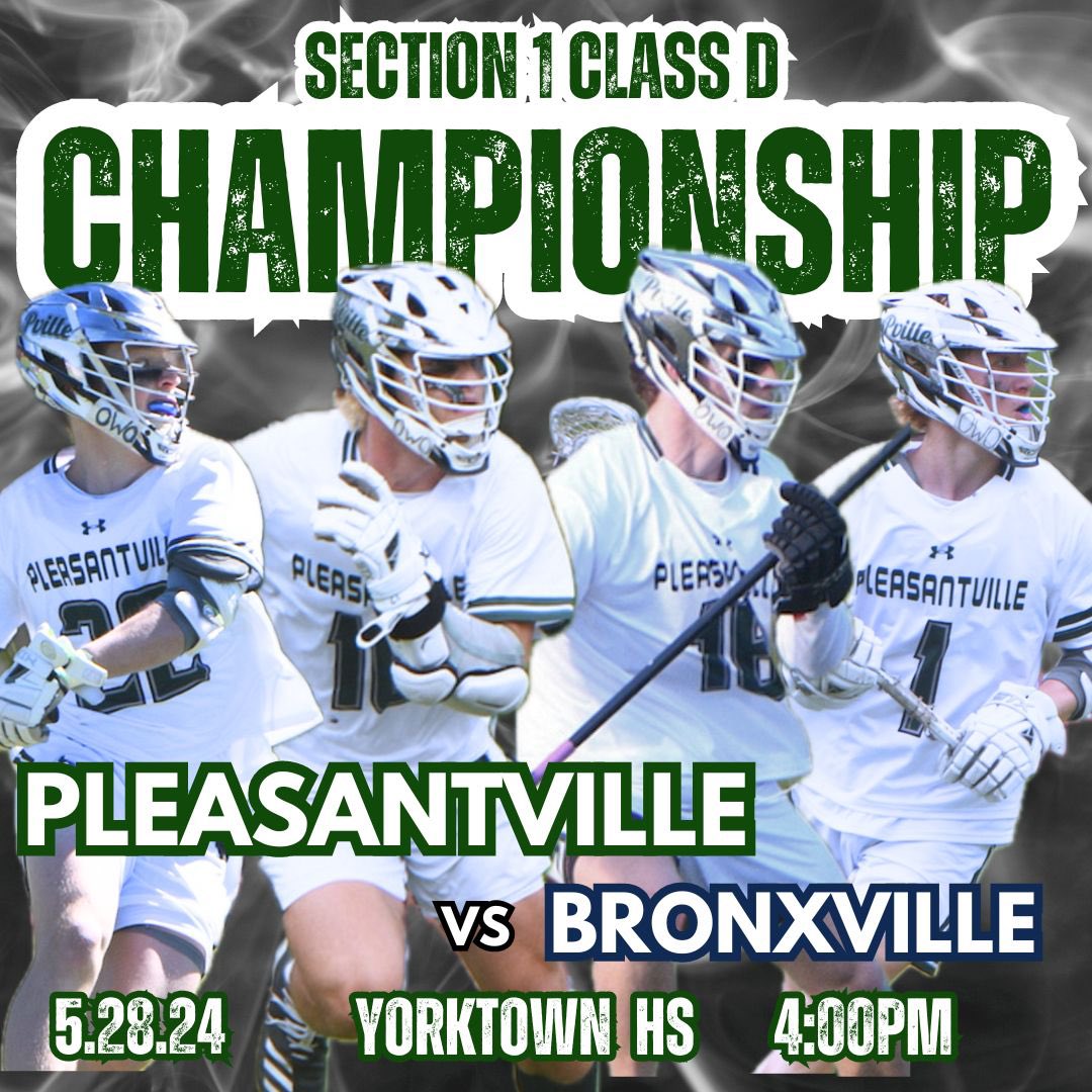 CHAMPIONSHIP GAMEDAY
The Panthers take on the Bronxville Broncos <a href="/bxvboyslax/">Bronxville Boys Lacrosse</a> for the Section 1 Class D Title. Come out and be loud. #PvilleLax #ONEWAYOUT 
📍Yorktown HS
⏰4pm
🖥️ events.locallive.tv/events/148428
🎟️ gofan.co/event/1531063?…