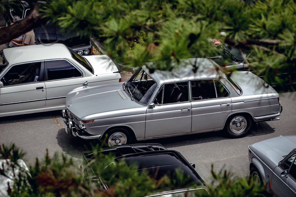 1966 BMW 'New Class' 1800TI (Typ118) 美しいデザインはミケロッティによるもの。 「BMW=速い箱車」のイメージを確立した元祖スポーツセダン。