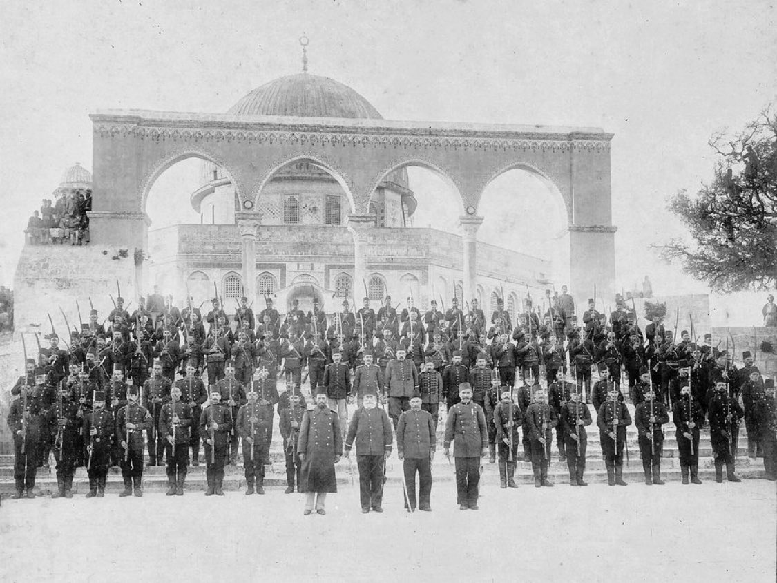 Ottoman Janderme at Alaqsa, 1904.