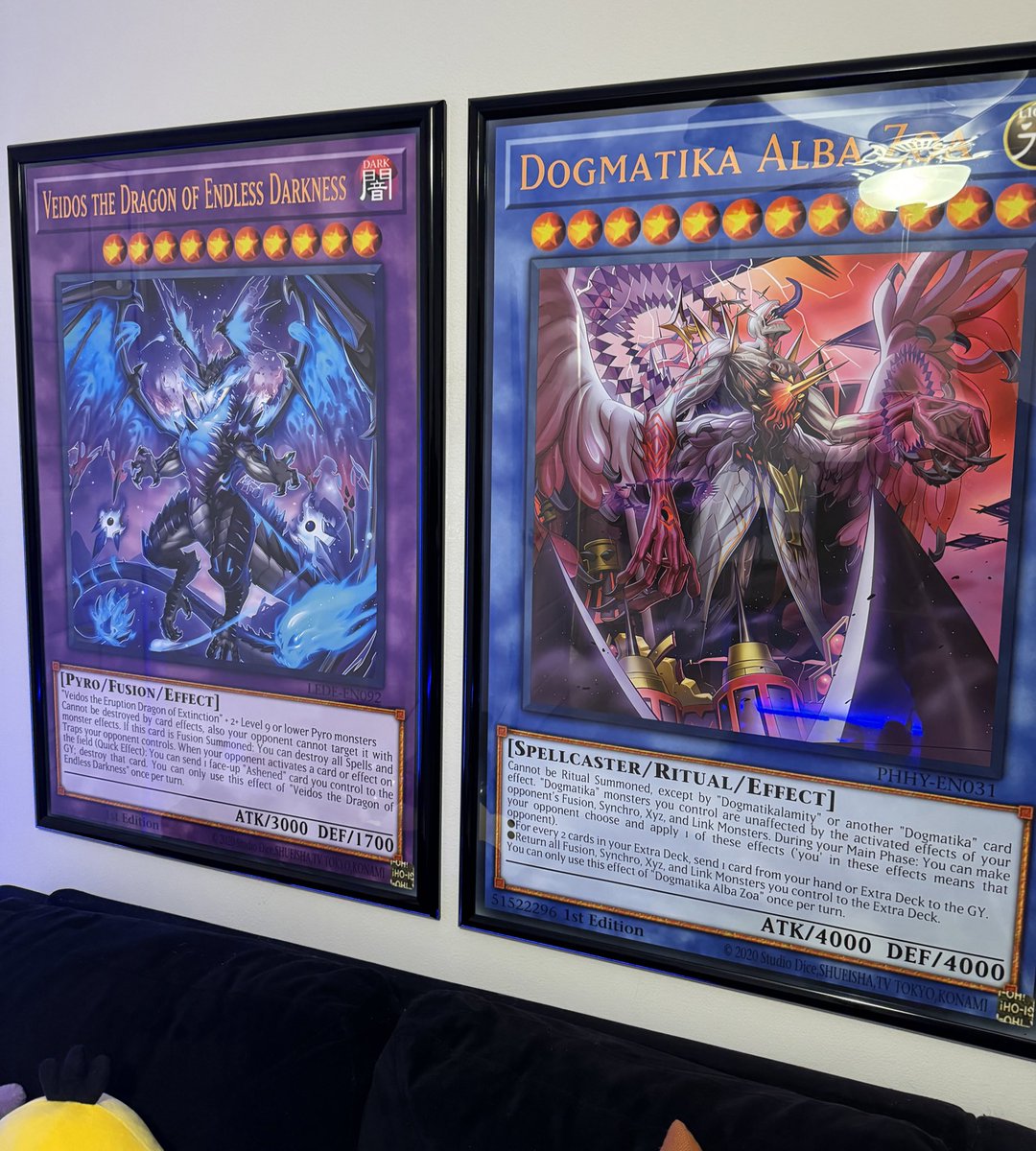 Two of my favorite boss monster designs in Yugioh that are absolutely  HORRIBLE cards!